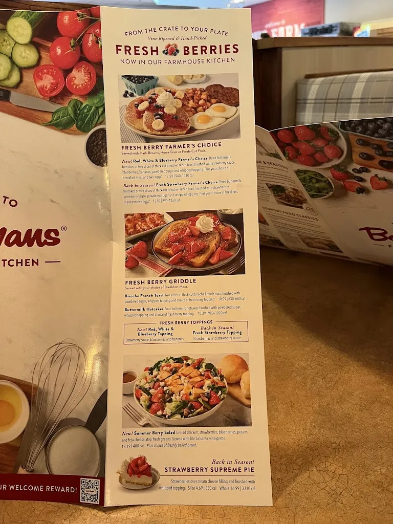 Menu_Bob Evans_Huntington, WV_image_old_3