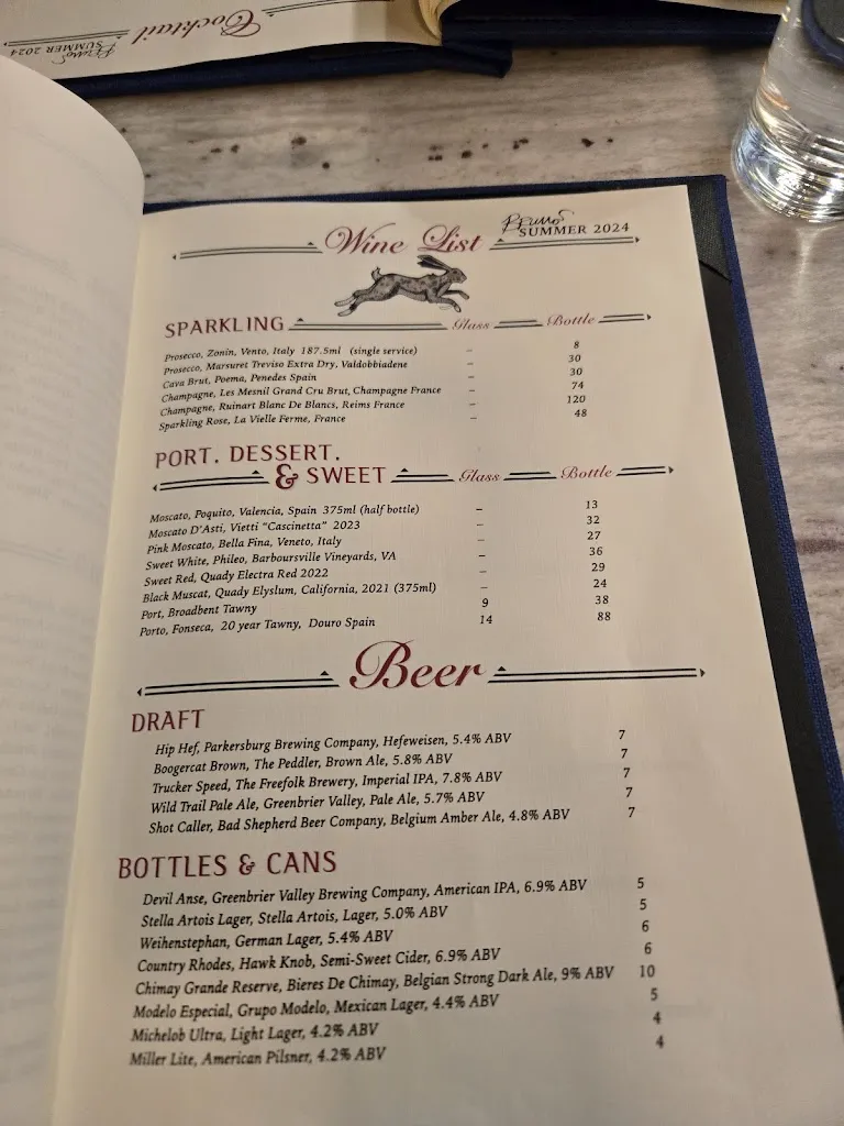Menu_Bruno's Spotted Hare_Barboursville, WV_image_old_3
