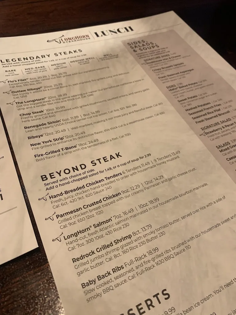 Menu_LongHorn Steakhouse_Barboursville, WV_image_old_3