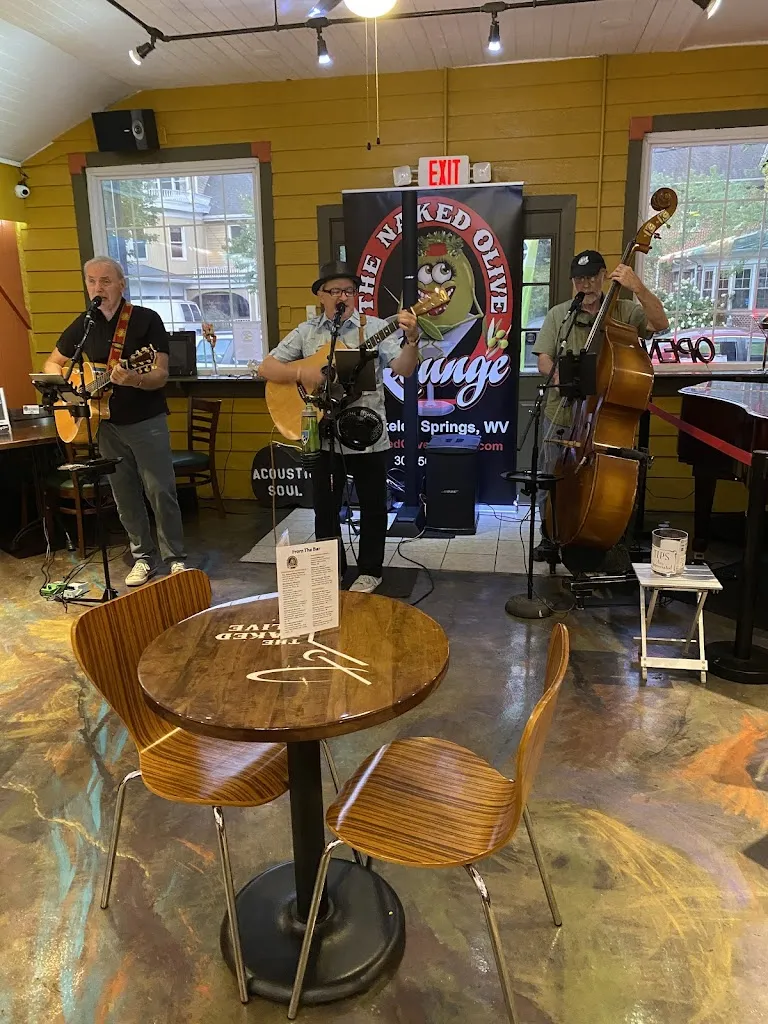 The Naked Olive Lounge restaurant in Berkeley Springs, WV