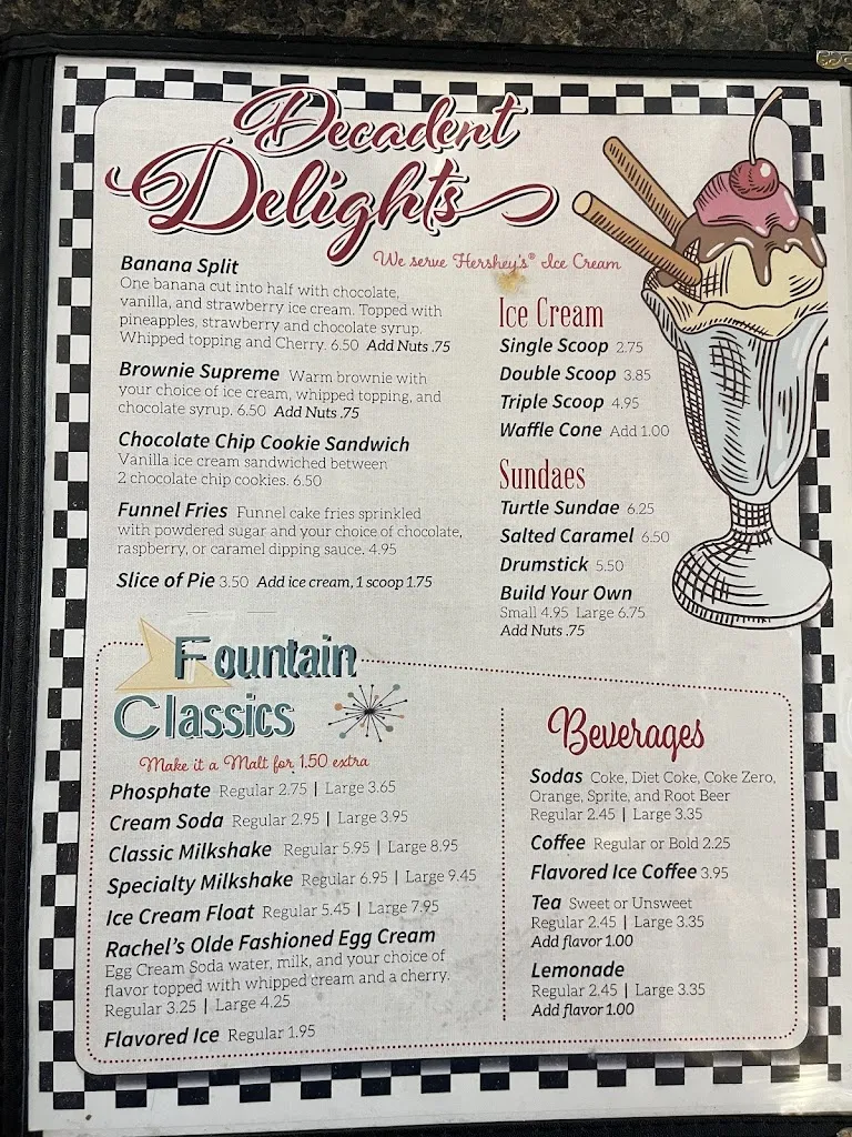 Menu_Griffith & Feil Soda Fountain_Kenova, WV_image_old_1
