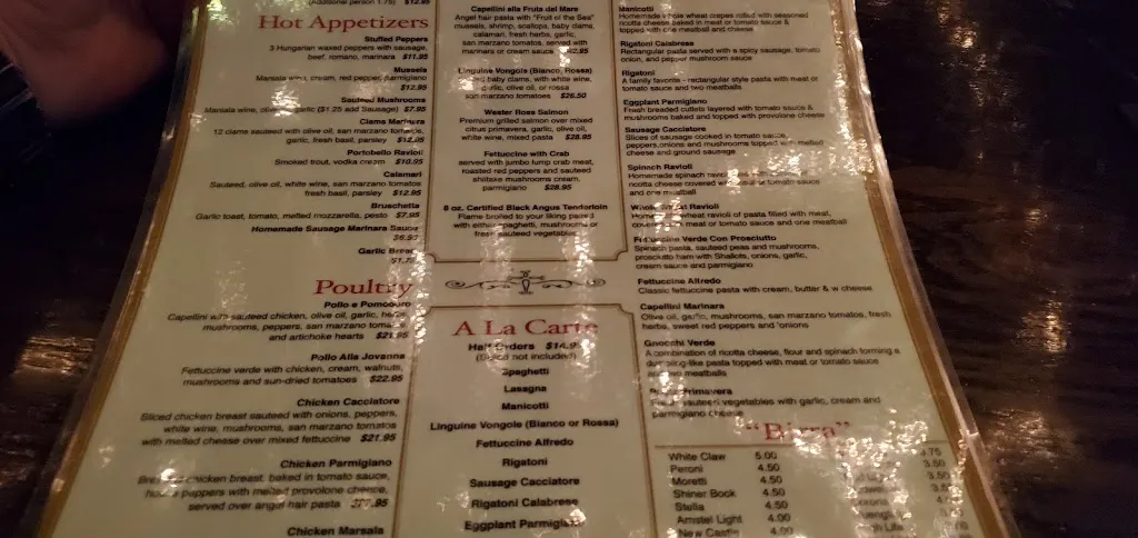 Menu_Rocco's Ristorante_Ceredo, WV_image_old_3