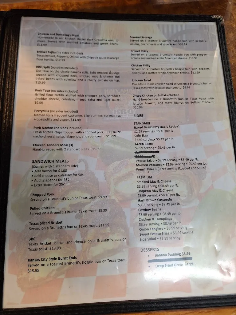 Menu_Holy Smoke BBQ_Ceredo, WV_image_old_3