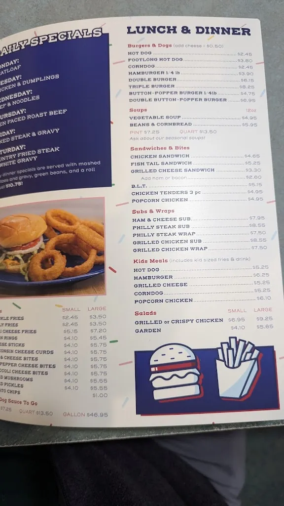 Menu_The Shakery: Eats & Treats South Point_South Point, OH_image_old_2