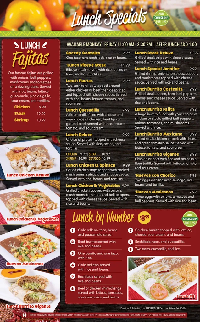 Menu_Tres Hermanos Nunez_South Point, OH_image_old_3