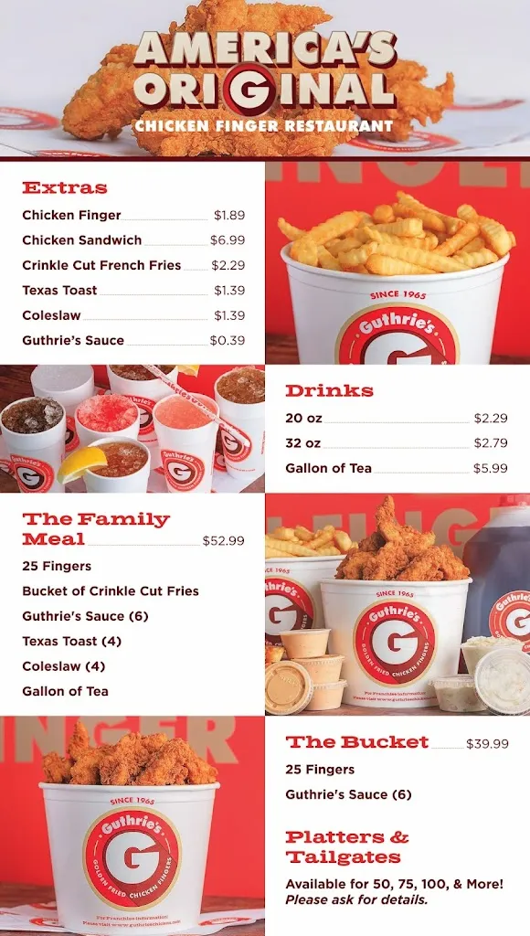 Menu_Guthrie's Chicken_Huntington, WV_image_old_2