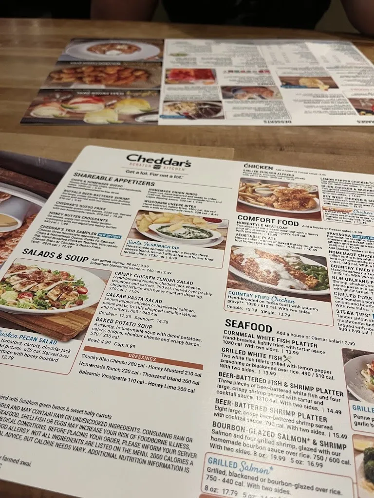 Menu_Cheddar's Scratch Kitchen_Beckley, WV_image_old_3