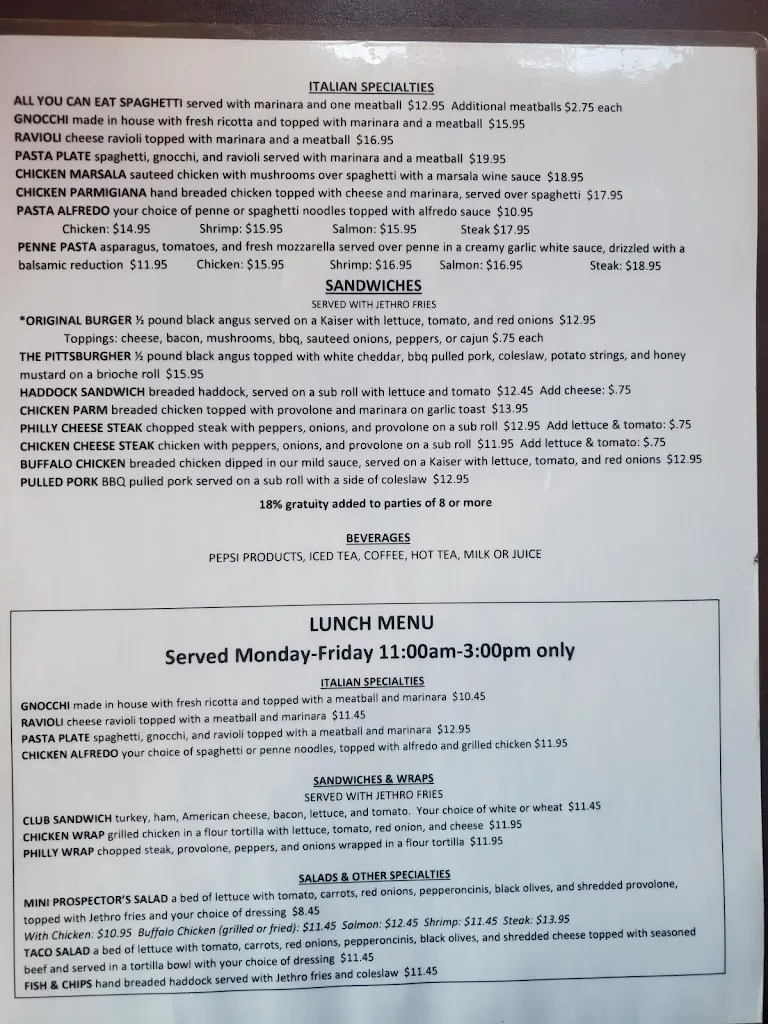 Menu_Jethro's_Altoona, PA_image_old_3