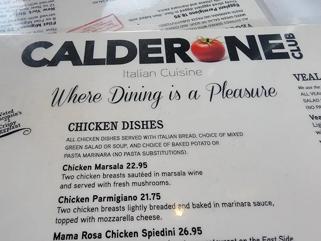 Menu_Calderone Club | Fox Point_Fox Point, WI_image_old_2