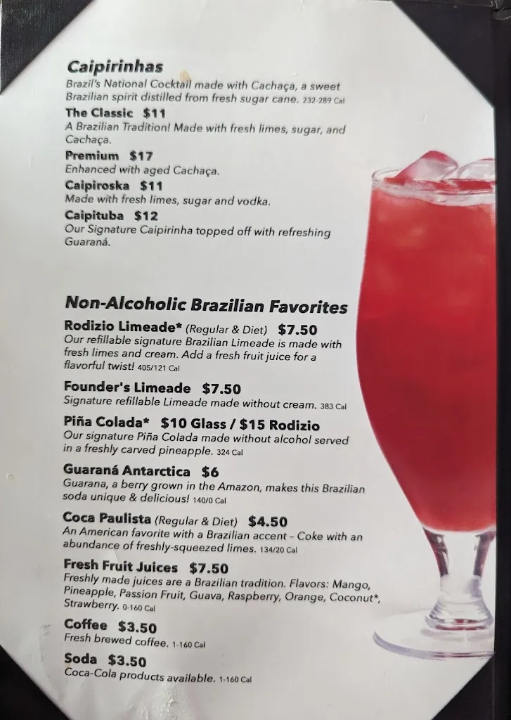Menu_Rodizio Grill Brazilian Steakhouse Milwaukee_Milwaukee, WI_image_old_2