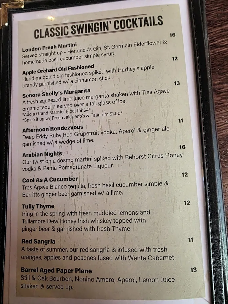 Menu_Swingin' Door Exchange_Milwaukee, WI_image_old_3