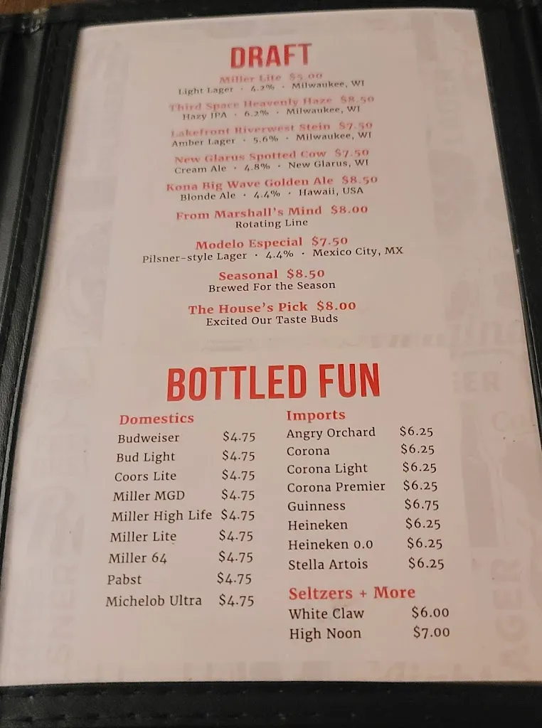 Menu_Chancery Restaurant & Pub_Mequon, WI_image_old_3
