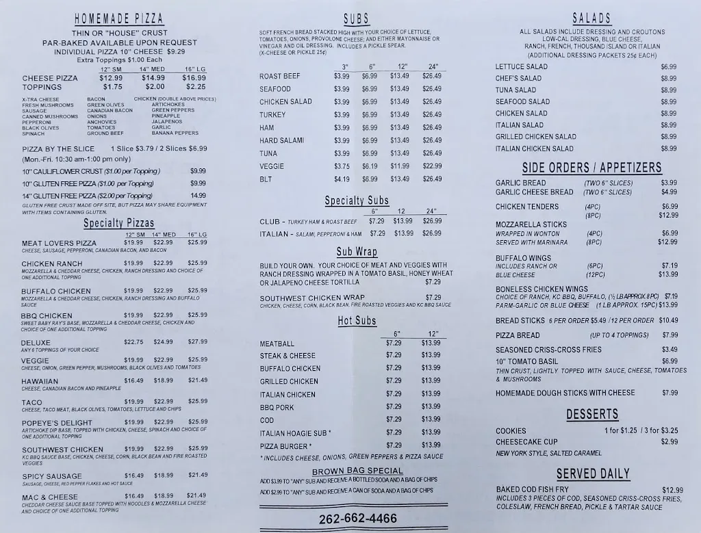 Menu_Crossroads Pizza & Subs_Big Bend, WI_image_old_3