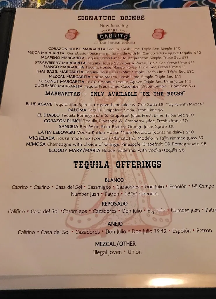 Menu_Café Corazón_Brown Deer, WI_image_old_3