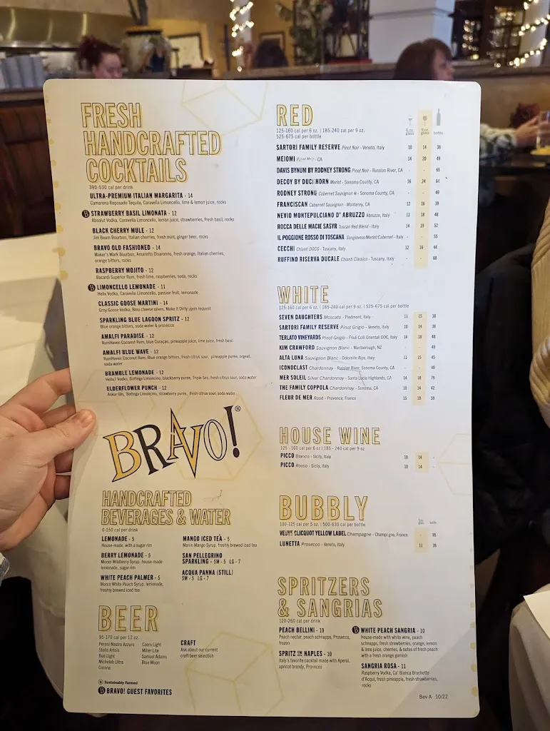 Menu_Bravo! Italian Kitchen_Brookfield, WI_image_old_1