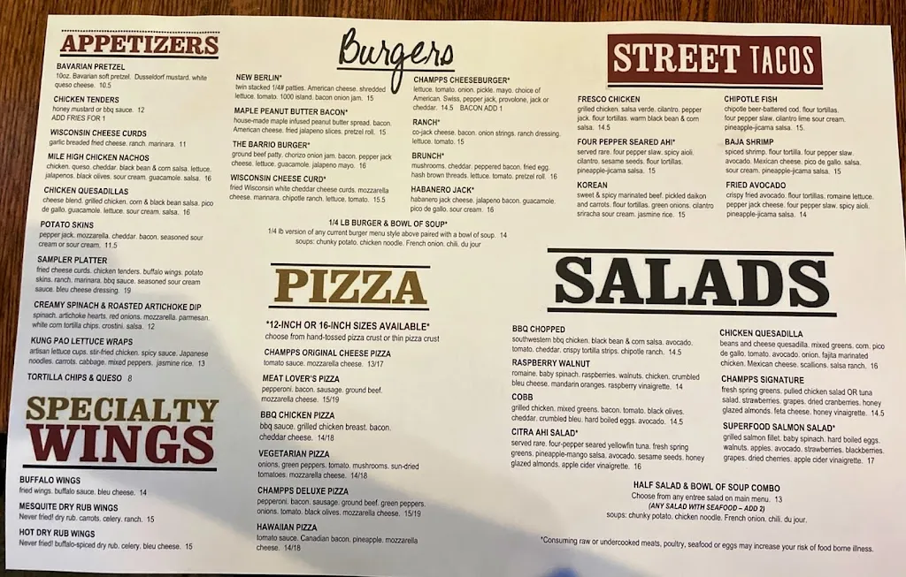 Menu_Champps Americana Brookfield_Brookfield, WI_image_old_1