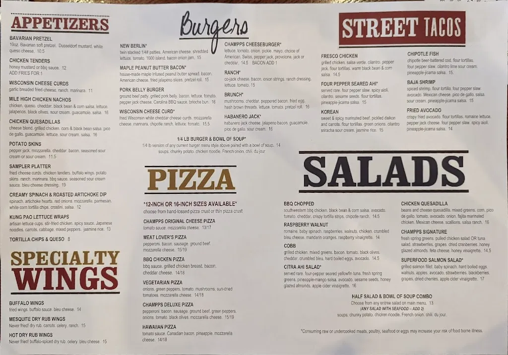 Menu_Champps Americana Brookfield_Brookfield, WI_image_old_2