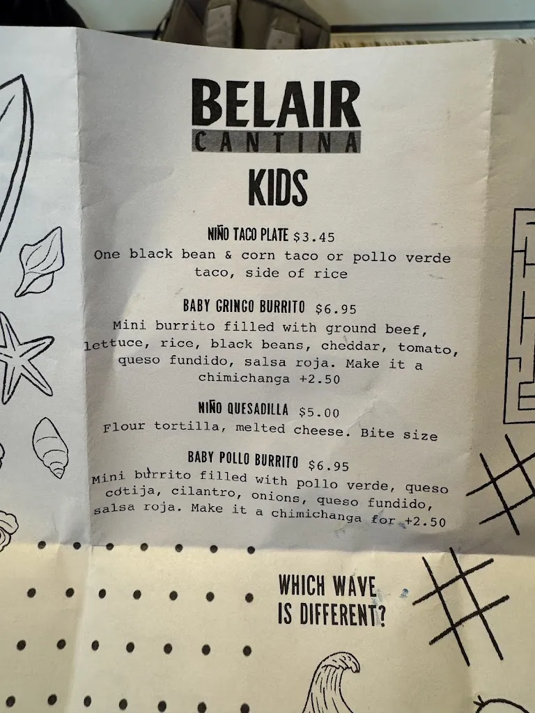 Menu_BelAir Cantina_Brookfield, WI_image_old_1