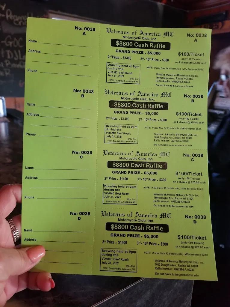 Menu_Witt's End_Caledonia, WI_image_old_3