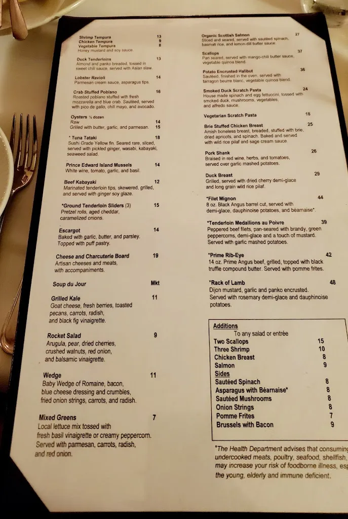 Menu_Sebastian's_Racine, WI_image_old_3