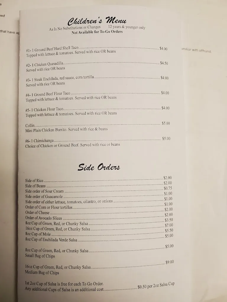 Menu_Lala's Place_Cudahy, WI_image_old_1