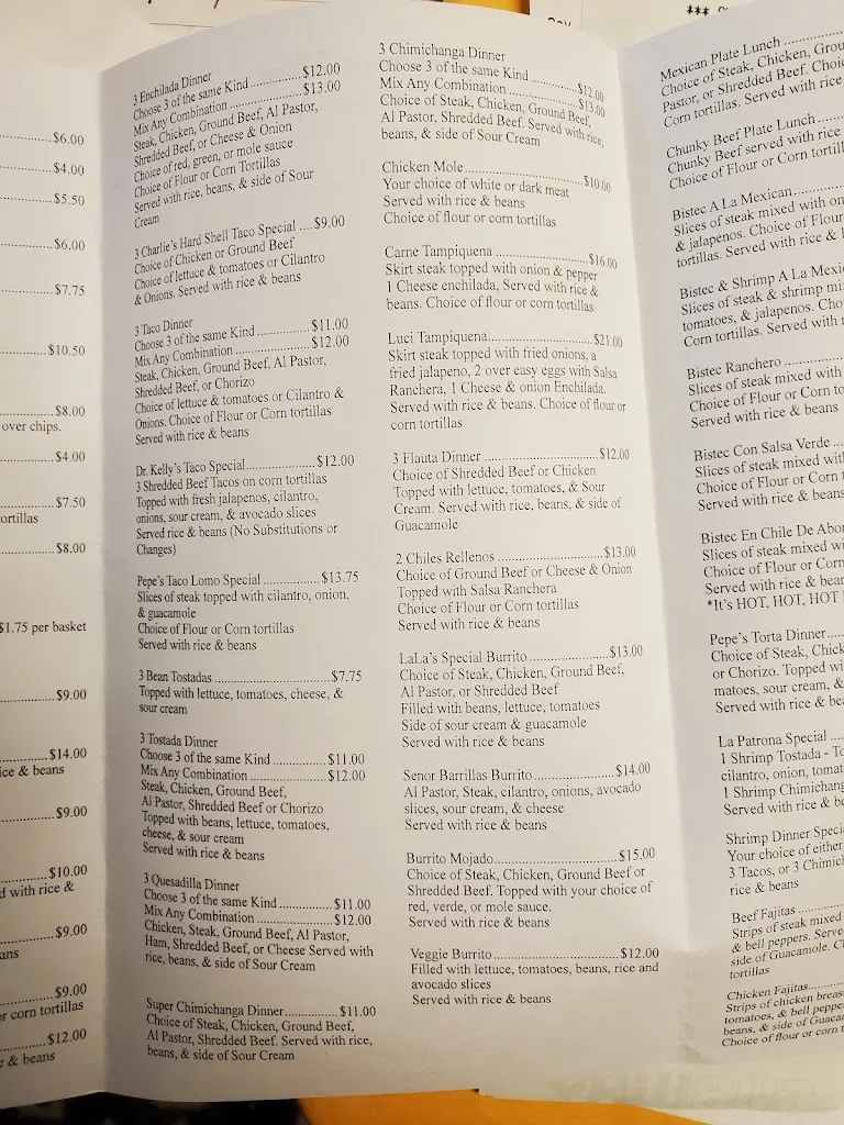 Menu_Lala's Place_Cudahy, WI_image_old_2