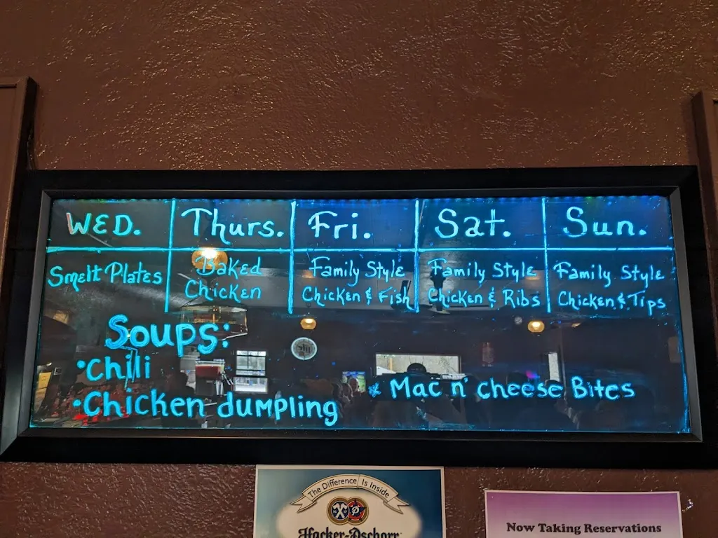 Menu_Susters Arcade_Denmark, WI_image_old_3