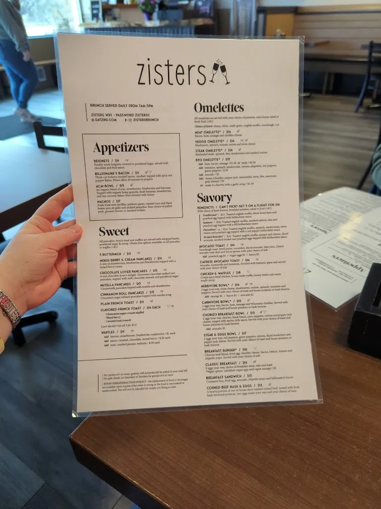 Menu_Zisters_Elm Grove, WI_image_old_1
