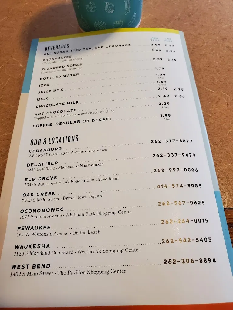 Menu_The Chocolate Factory_Elm Grove, WI_image_old_2