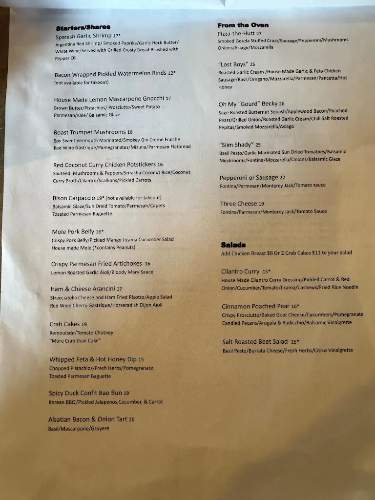Menu_Precinct Tap & Table_Germantown, WI_image_old_2