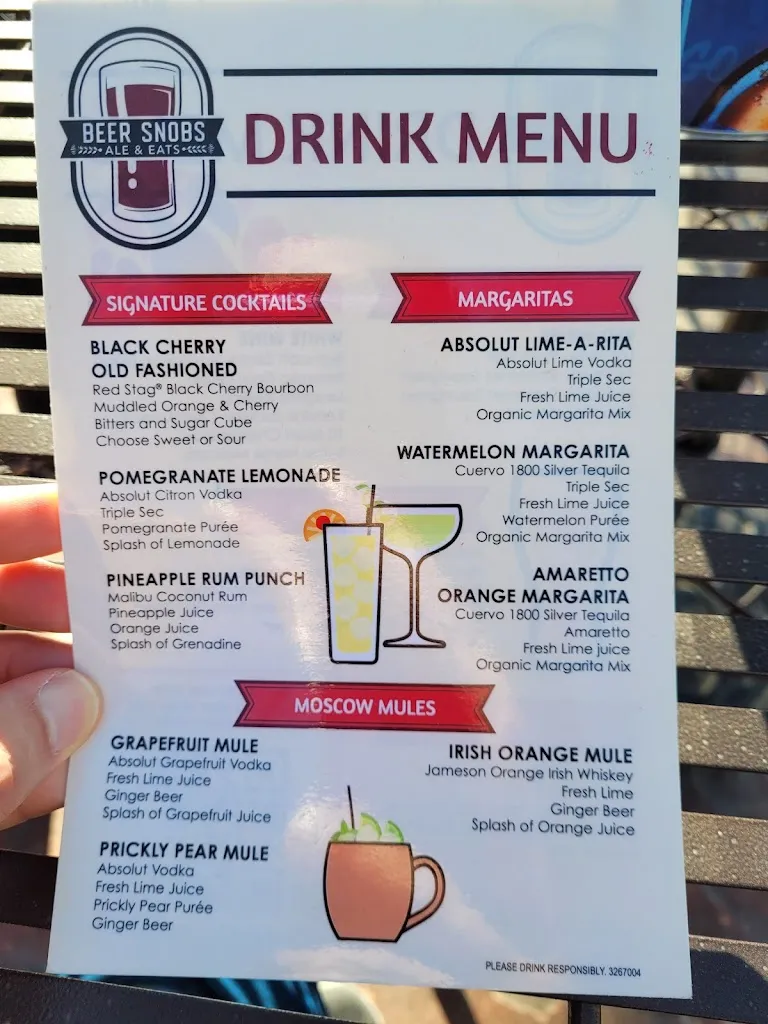 Menu_Beer Snobs Ale & Eats_Hartland, WI_image_old_2