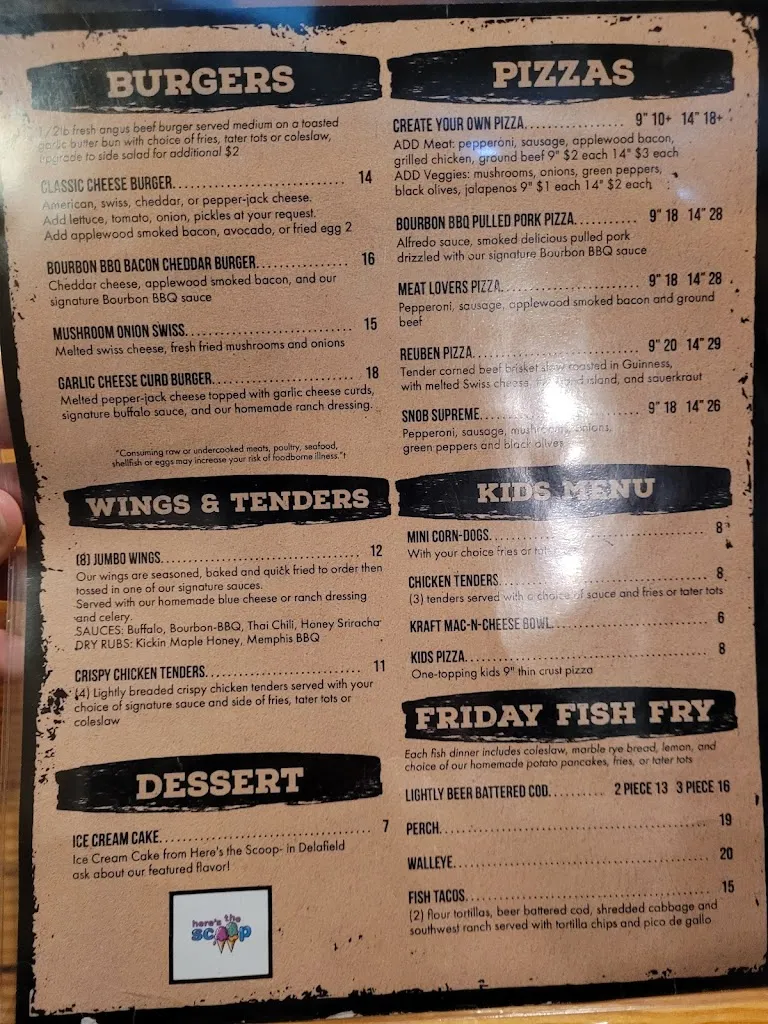 Menu_Beer Snobs Ale & Eats_Hartland, WI_image_old_3