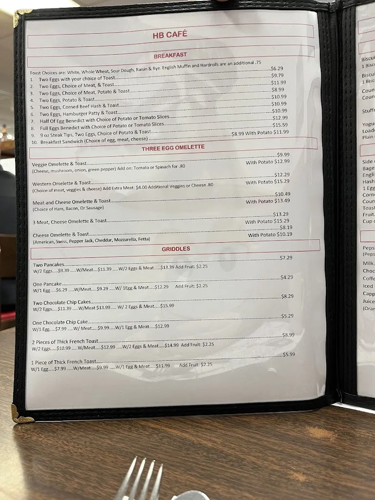 Menu_HB Cafe_Hartland, WI_image_old_2