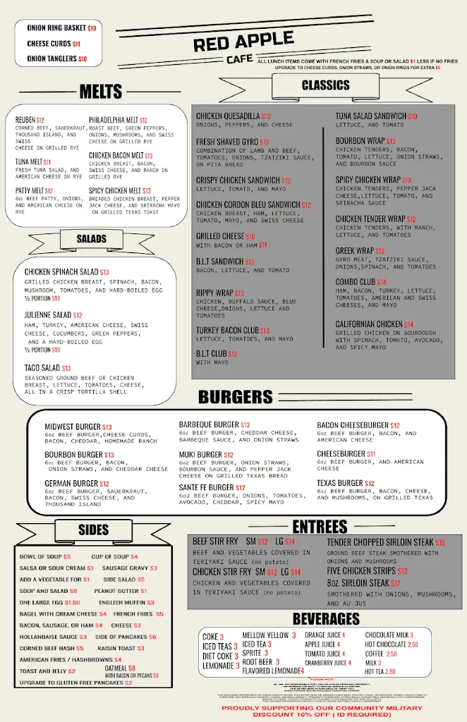 Menu_Red Apple Cafe_Hartford, WI_image_old_1