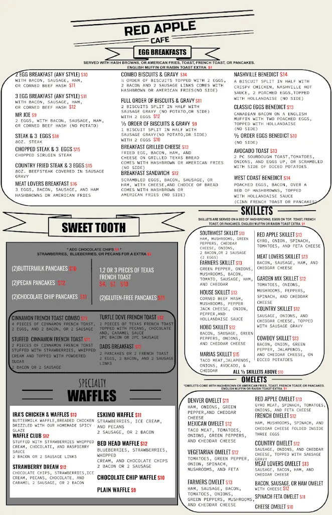 Menu_Red Apple Cafe_Hartford, WI_image_old_2