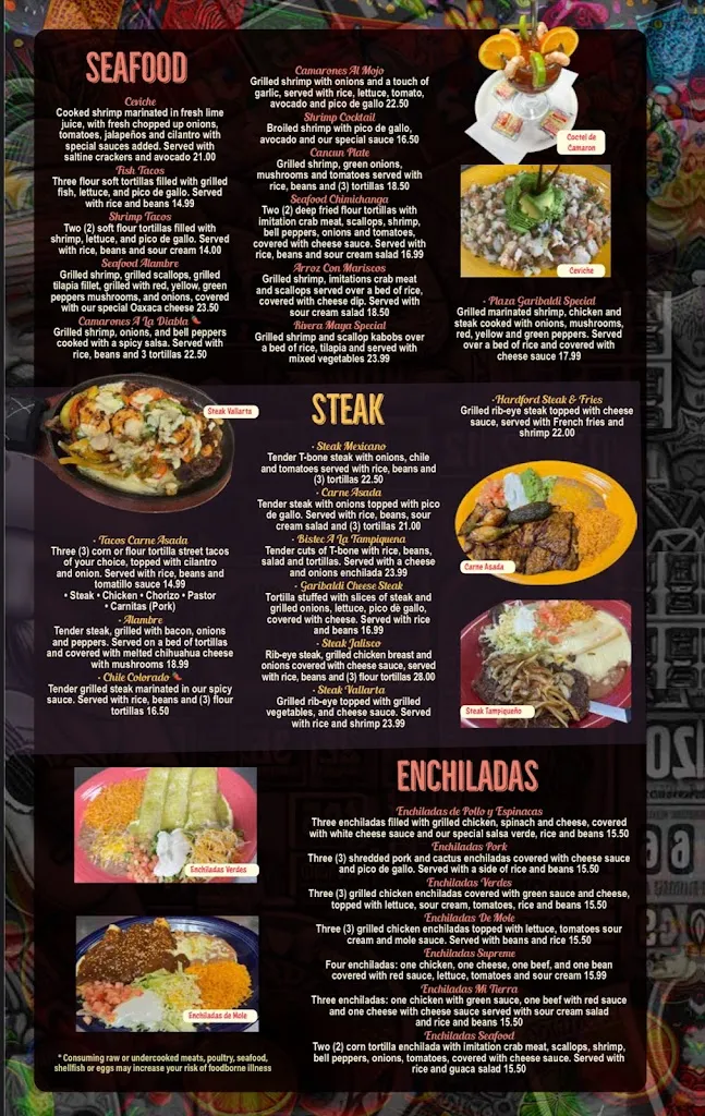 Menu_Garibaldi Mexican Bar and Grill_Hartford, WI_image_old_1
