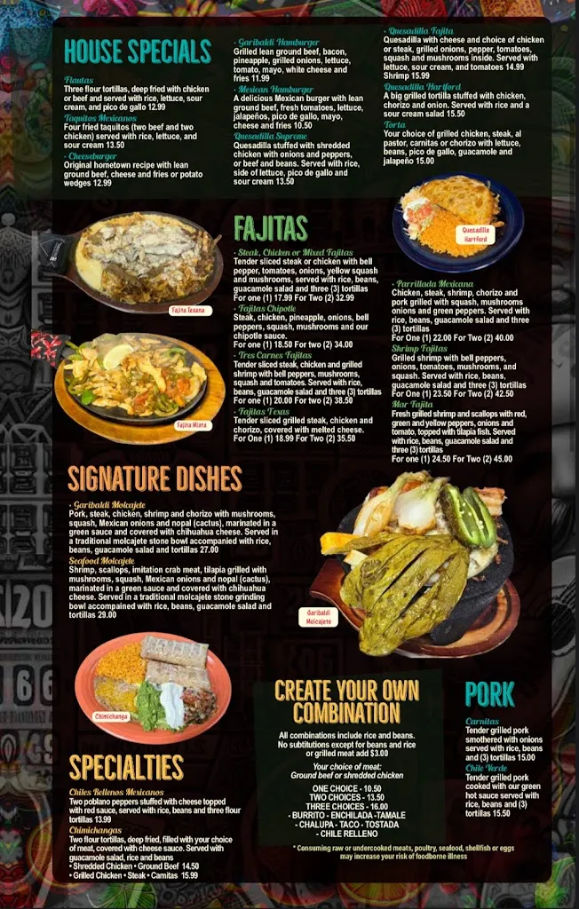 Menu_Garibaldi Mexican Bar and Grill_Hartford, WI_image_old_3