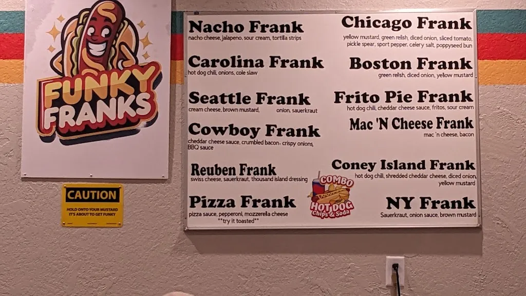 Menu_Funky Franks_Kimberly, WI_image_old_1