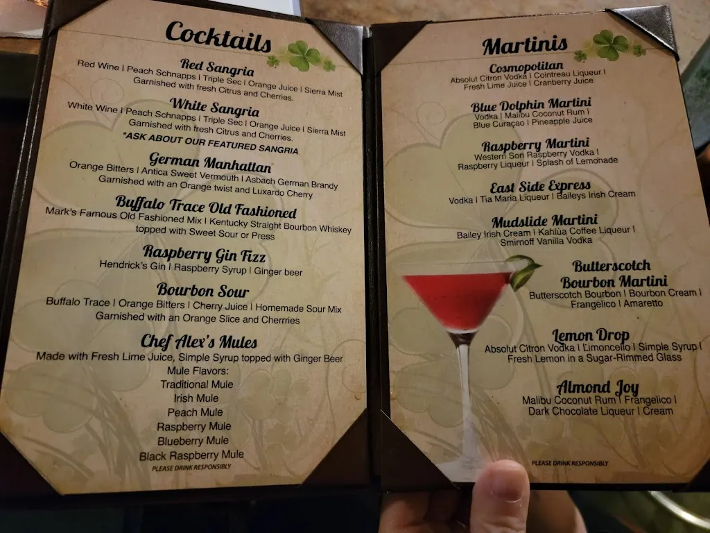 Menu_Mark's East Side_Appleton, WI_image_old_2