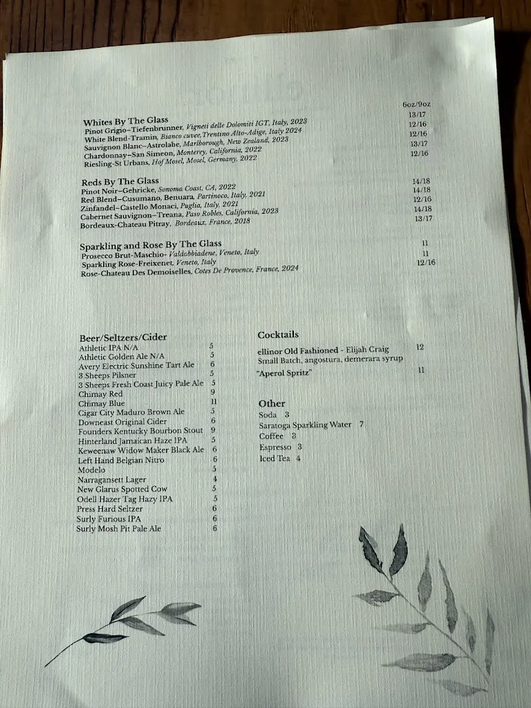 Menu_Ellinor_Appleton, WI_image_old_1