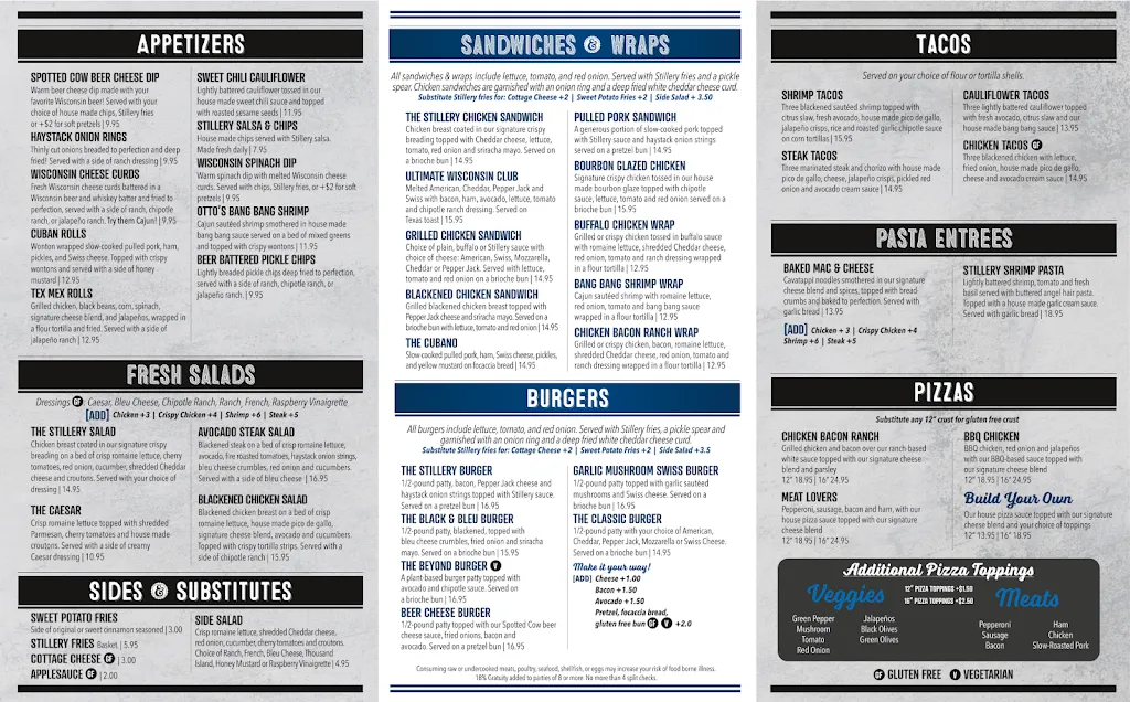 Menu_The Stillery - Grafton_Grafton, WI_image_old_1
