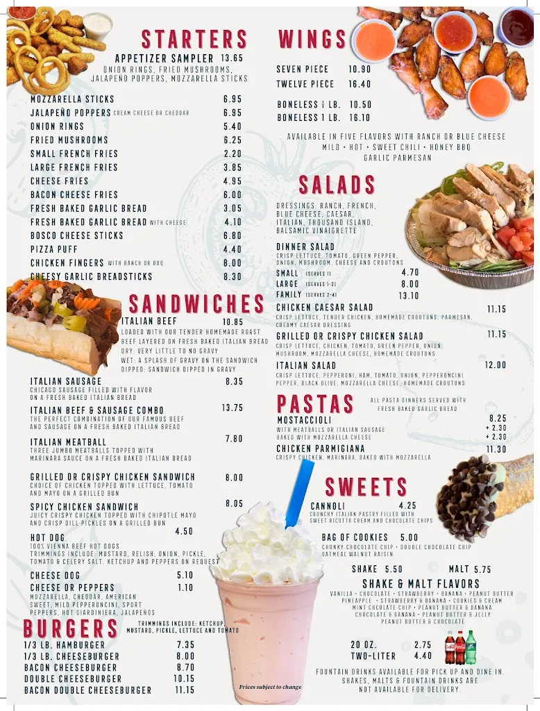 Menu_Antioch Pizza Shop - Paddock Lake, WI_Salem Lakes, WI_image_old_1