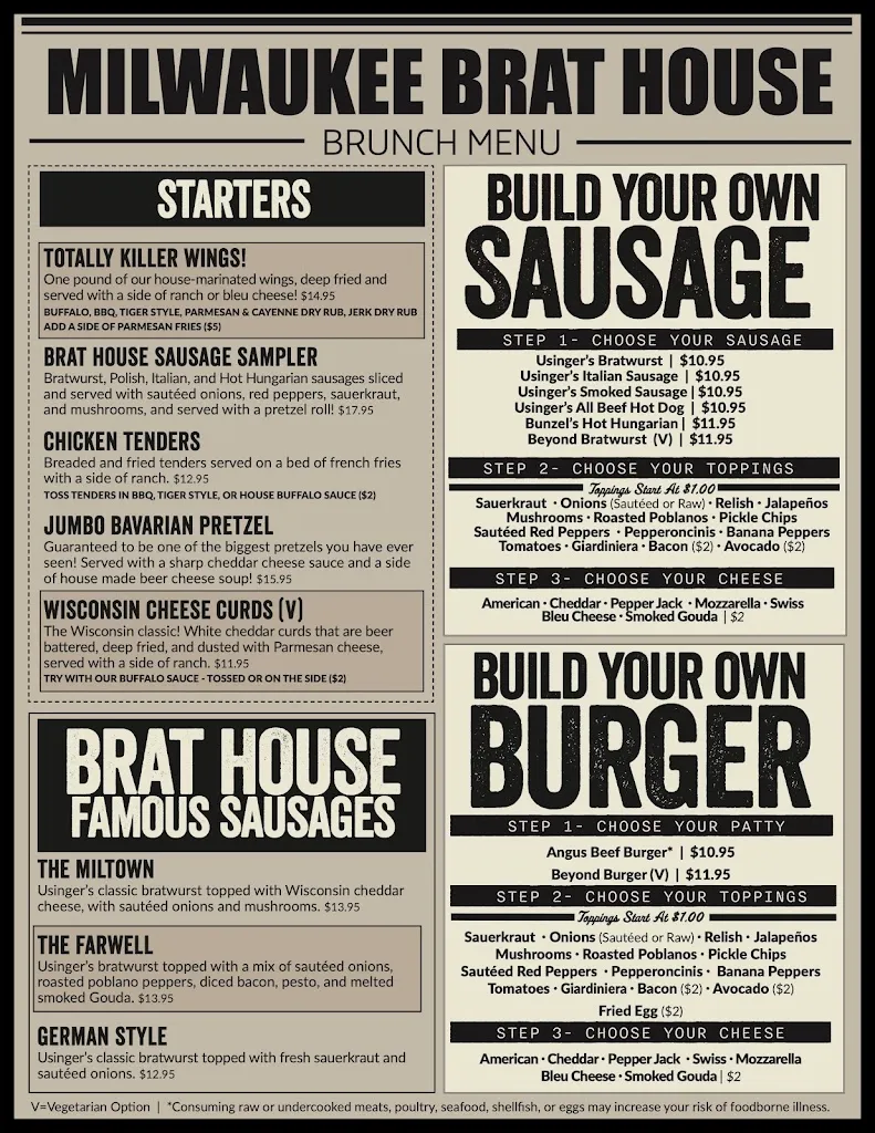 Menu_Milwaukee Brat House_Shorewood, WI_image_old_2