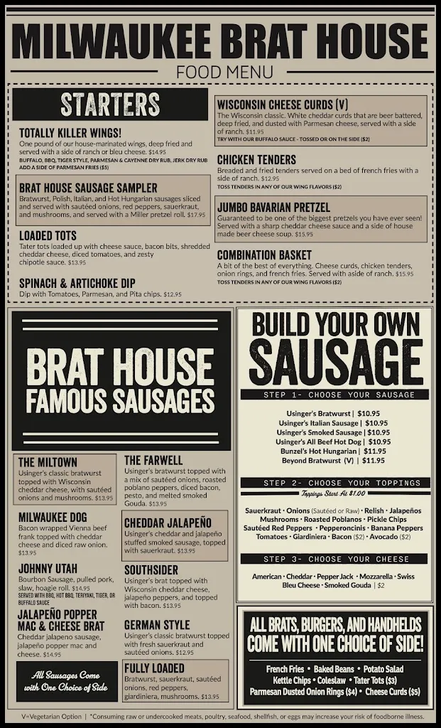 Menu_Milwaukee Brat House_Shorewood, WI_image_old_3