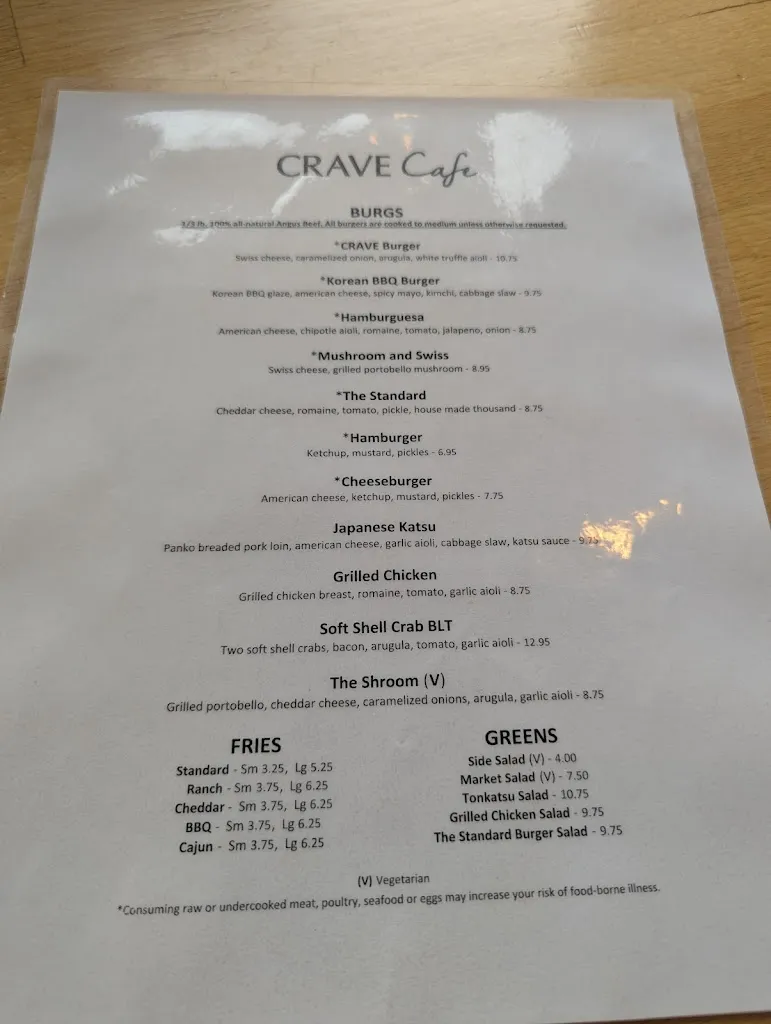 Menu_Crave Cafe_Shorewood, WI_image_old_1