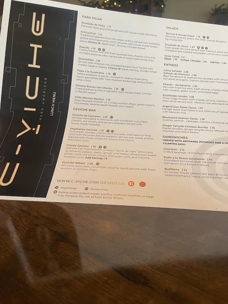 Menu_C-viche_Shorewood, WI_image_old_3