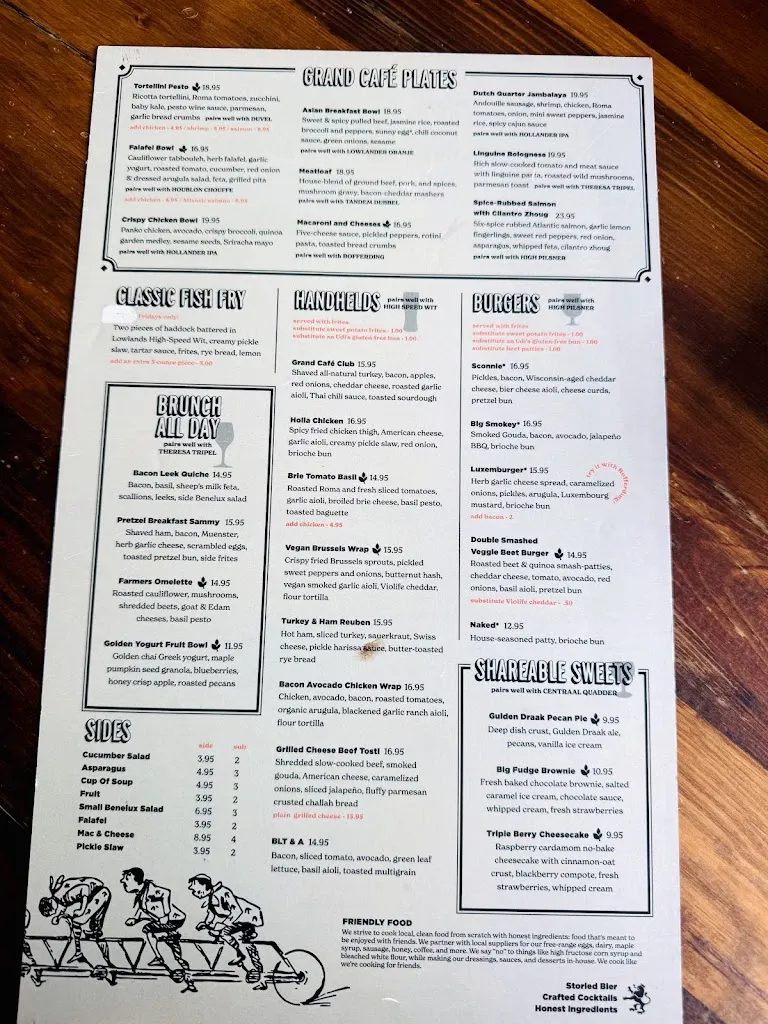 Menu_Café Hollander - Downer_Milwaukee, WI_image_old_1