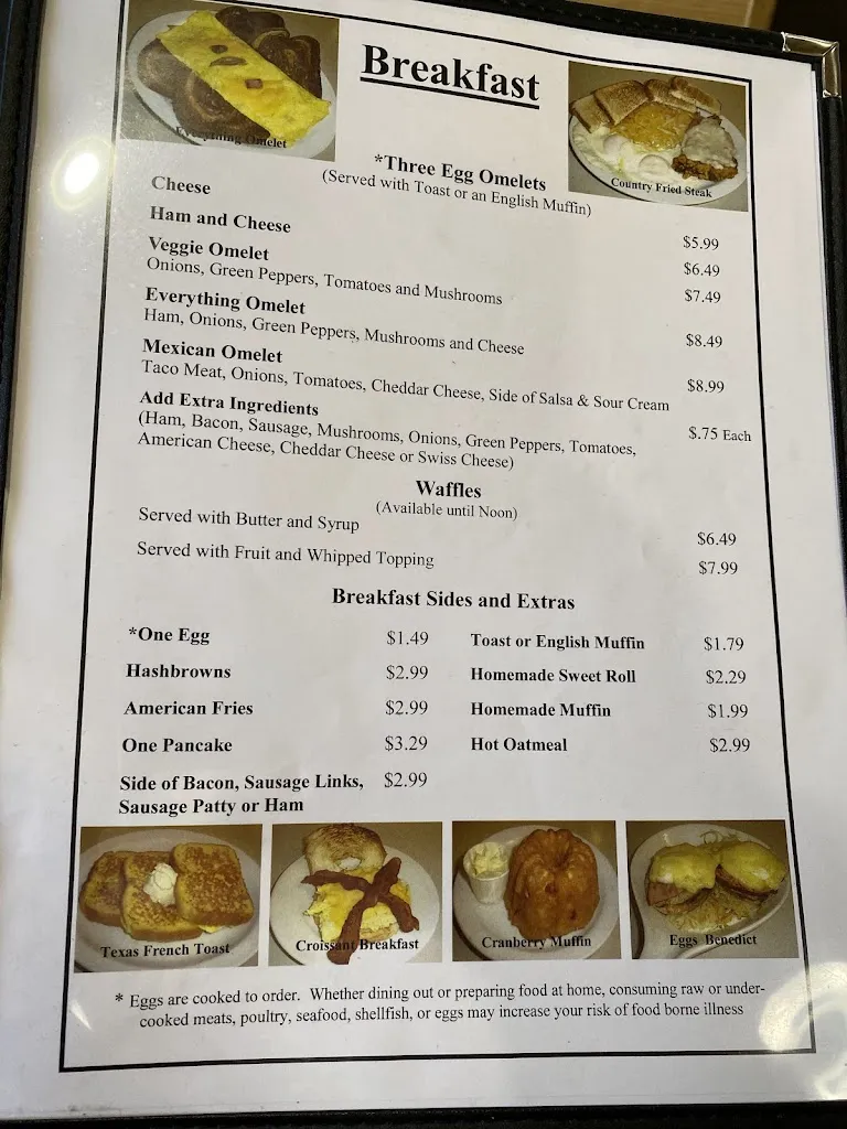 Menu_Nick's La Cabana Restaurant_Spooner, WI_image_old_1
