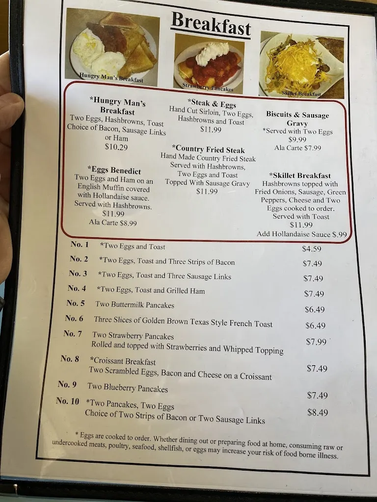 Menu_Nick's La Cabana Restaurant_Spooner, WI_image_old_2