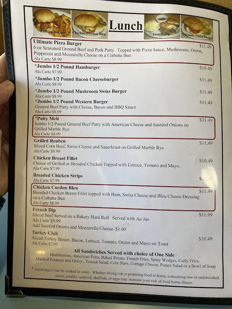 Menu_Nick's La Cabana Restaurant_Spooner, WI_image_old_3